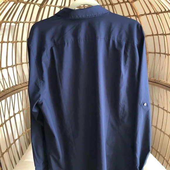 North End Sport dark blue button down - Picture 5 of 9